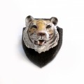 Tiger Taxidermy Brooch